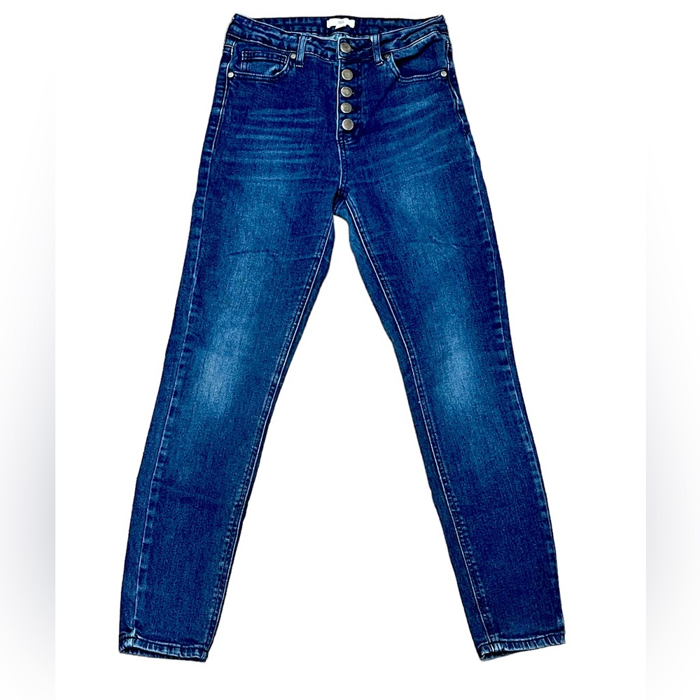 Women’s BP Be Responsible Button Fly High-Rise Ankle Skinny Jeans Size 27
